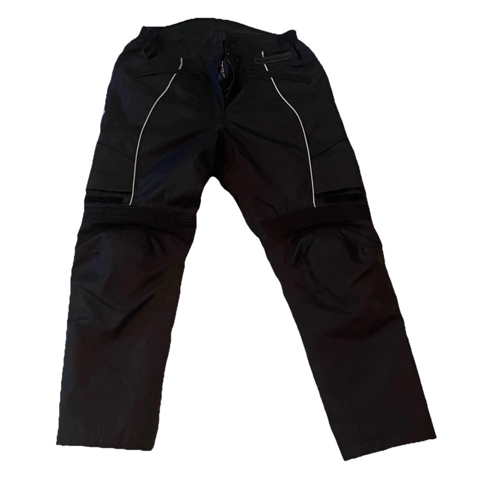 Frank Thomas Lady Rider Motorcycle Pants Black Insulated Armor Size LM